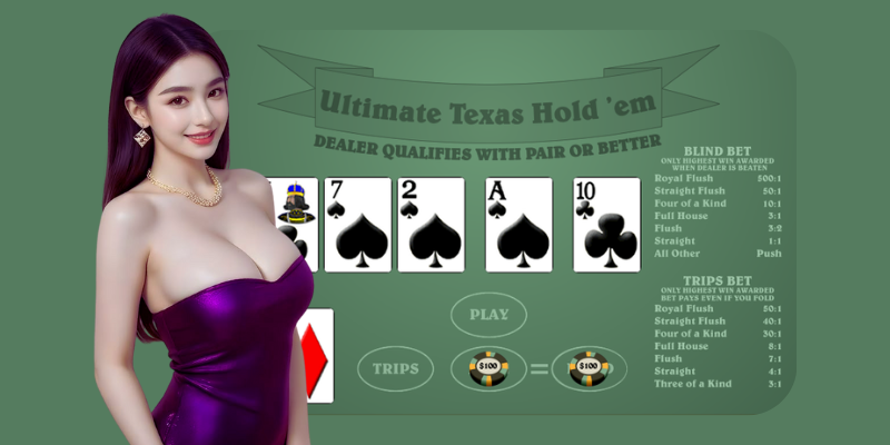 123jili Ultimate Texas Hold'em Poker